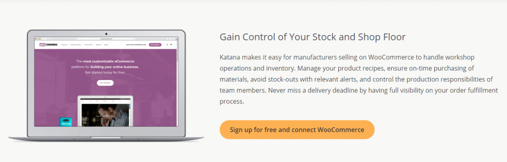Katana WooCommerce Inventory management solution