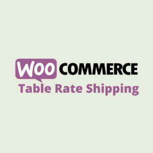 WooCommerce Table Rate Shipping | Product Image