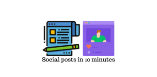 Social Posts in 10 Minutes