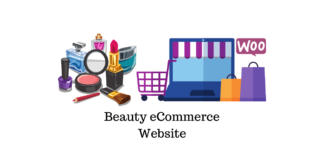 Beauty eCommerce Website