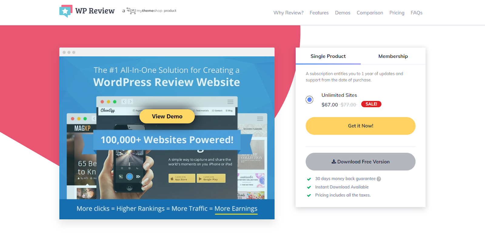WP Review Pro plugin