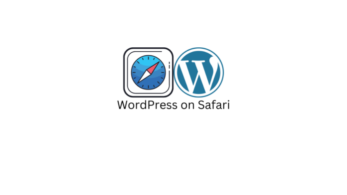 WordPress on Safari