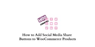 Add Social media share buttons to WooCommerce Products