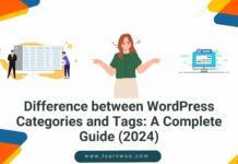 WordPress Categories and tags